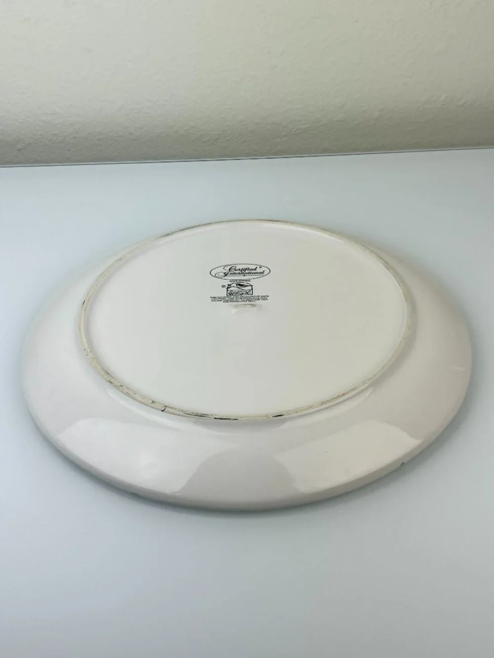 Certified International Susan Winget Winter's Frost Animals Winter Dinner Plate